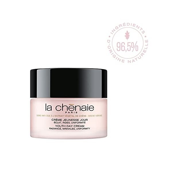 La Chênaie | [Crème Jeunesse Jour] | Soin Anti-âge naturel | Illumine le Teint | Rides lissées | Teint est Unifié | Lisse la 