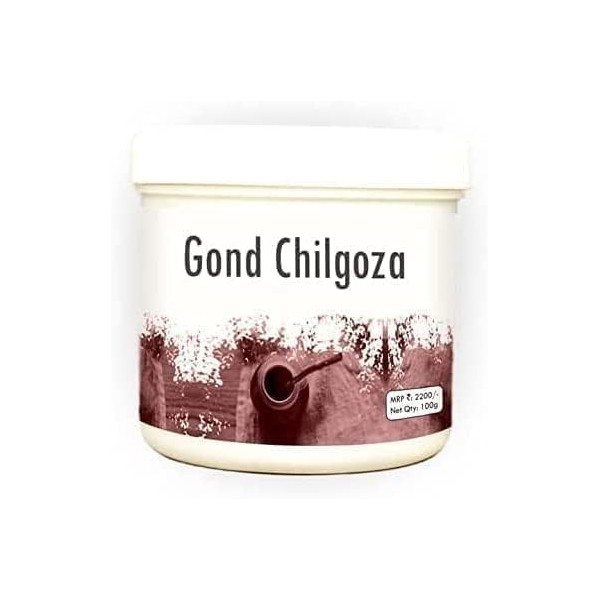 YIGATI Gond Chilgoza - Un produit naturel, avec les bienfaits de Chilgoza pignons , cest un apport à base de plantes utilis