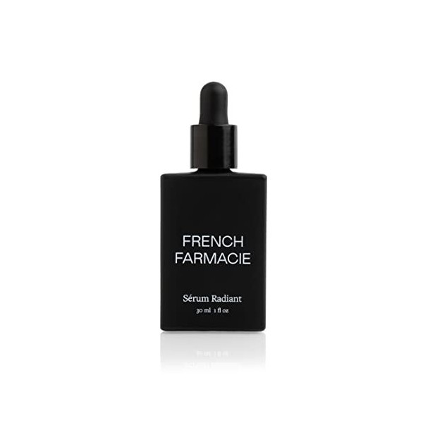 French Farmacie Serum Radiant | Sérum visage Booster dÉclat | Vitamines et Minéraux Régénérants | Soin Visage Femme Antioxyd