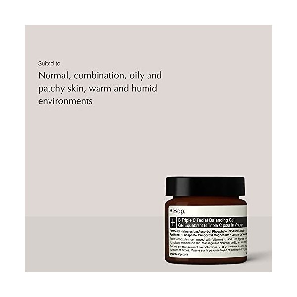 Aesop B Triple C Facial Balancing Gel