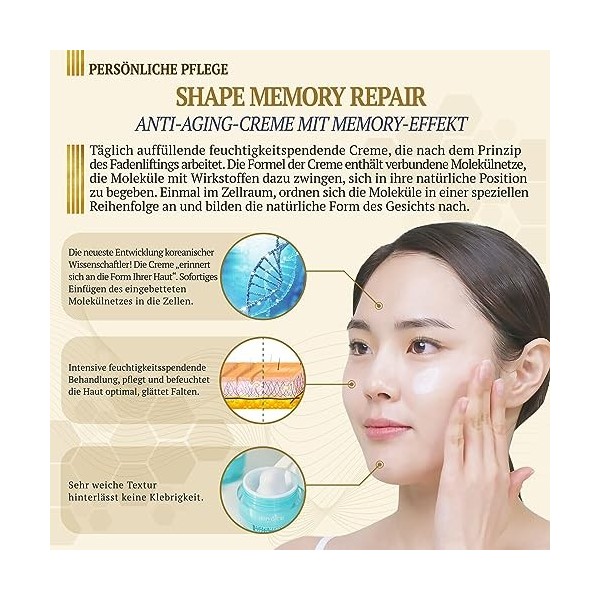 Storyderm Face Cream Anti-Aging 50ml & 220ml - Moisturizing Cream from Korea - Intensive Skin Rejuvenation, Wrinkle Reduction