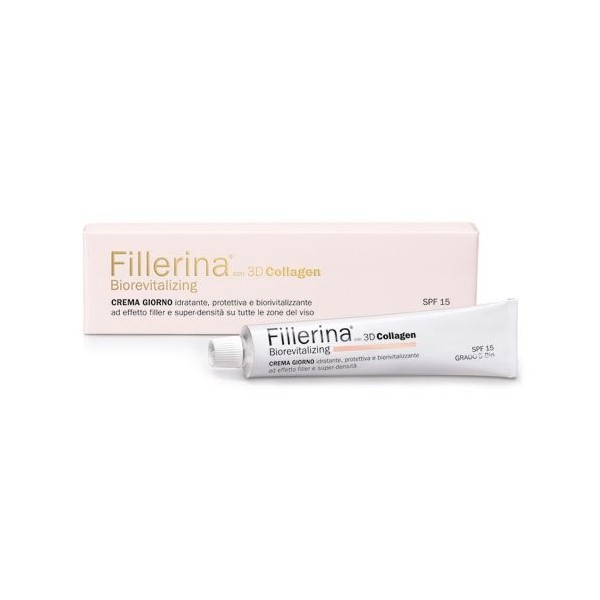 Labo FILLERINA biorevitalizing 3d Collagen Crème Jour mesure 3 Bio Visage 50 ml