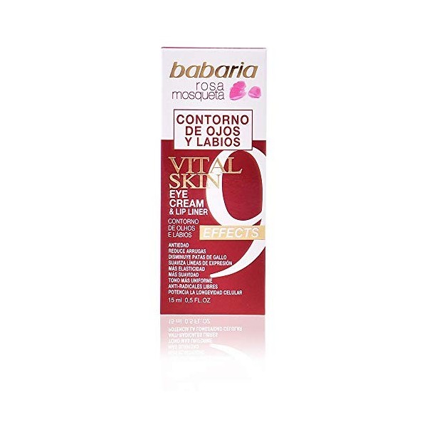 Babaria 1004-20725 Contour Yeux/Lèvres Vital Skin 15 ml