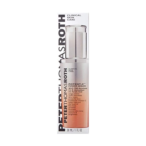 Peter Thomas Roth Peter Thomas Roth Potent C Power Serum 1 Fl.Oz. Bouchon doreille 2 Centimeters Noir Black 