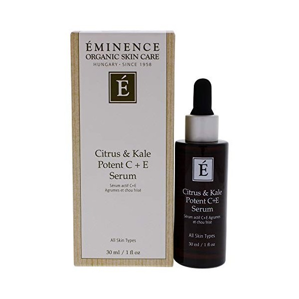 Eminence Citrus and Kale Potent C Plus E Serum For Unisex 1 oz Serum