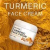 Essence correctrice de taches brunes de curcuma for une peau radieuse - Crème for le visage avec extrait dingrédients nature