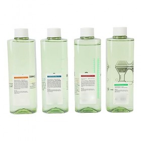 Kit de Sérum Facial 4pcs Hydra Peeling pour Machine de Dermabrasion, Ensemble de Solutions de Peeling Facial total de 4 bout