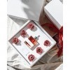 ARIADNE ATHENS Wild Roses Bouquet Limited Edition 1. Huile pour visage de rose sauvage 50 ml 2. 6 roses fraîches et préservée