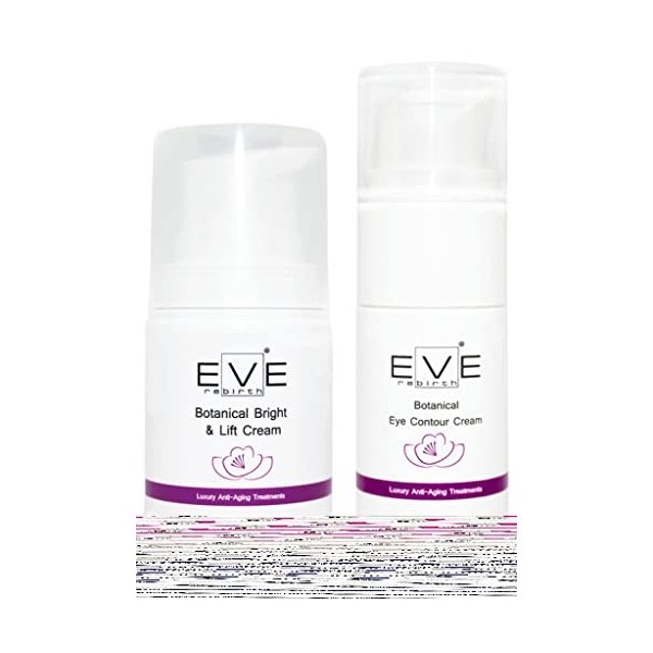 Eve Rebirth Kit Crème Anti-Rides aux Plantes 50 ml + Crème Contour des Yeux aux Plantes 15 ml