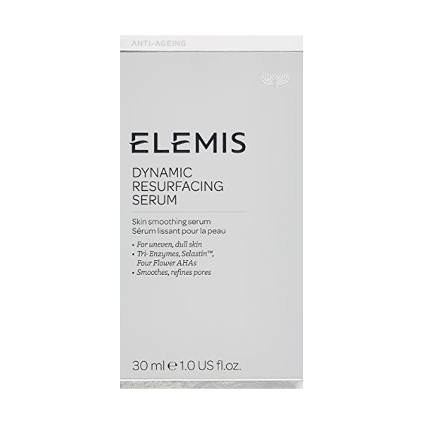 ELEMIS Sérum de resurfaçage dynamique, sérum lissant et rafraîchissant pour la peau pour renouveler les cellules de la peau, 