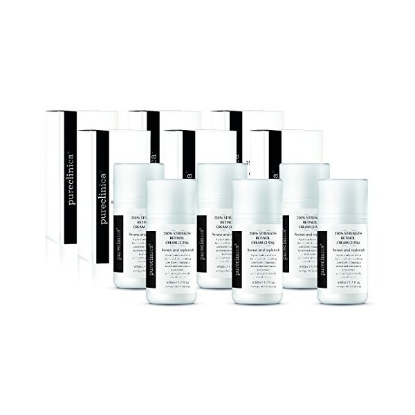 Crème 250% Rétinol – 50ml/ 1.7 fl. oz. Anti-âge puissant, avec 2,5x plus dingrédients actifs que les concurrents