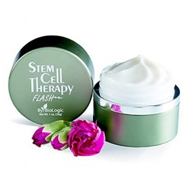 Stem Cell Therapy FLASH by BioLogic Solutions Grow Smoother Firmer New Skin Set of 2 Jars 