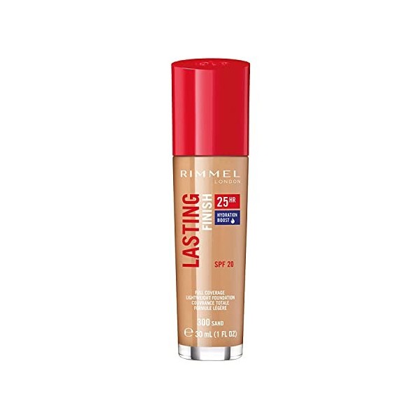 Rimmel London Lasting Finish 25h Fond de Teint 300 Sand 30 ml