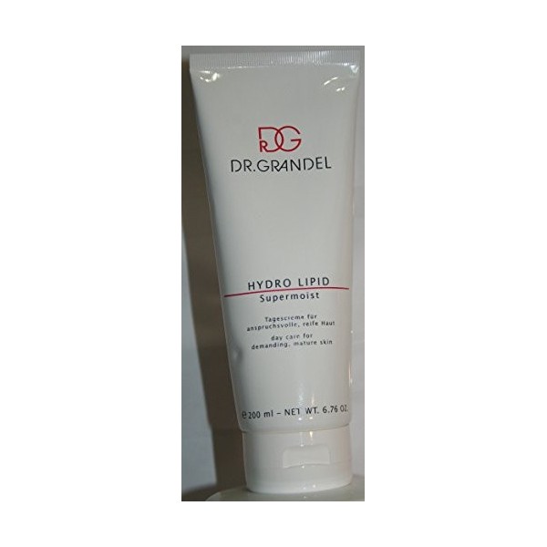 Dr. Grandel Hydro Lipid Supermoist 200 Ml Taille Pro - Day Care Rich - donne le ton Exigeant, peau mature et Elasticité - App