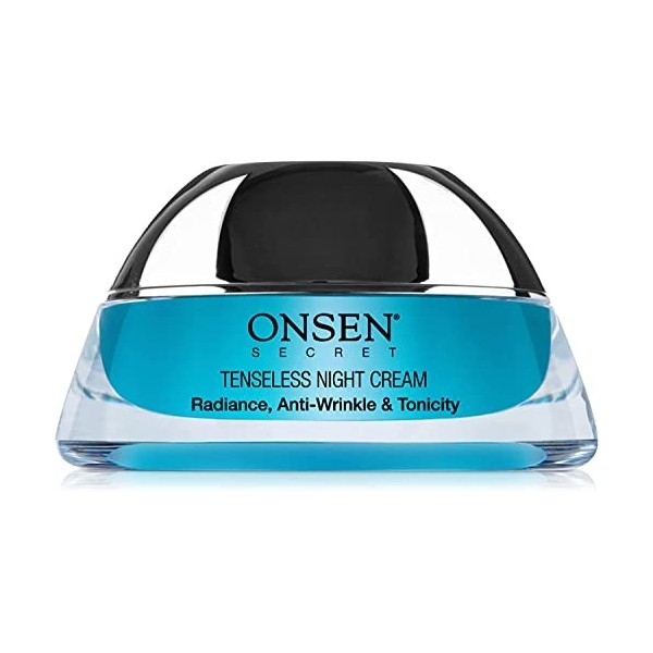 Onsen Secret Tenseless Night Cream Radiance, Anti Wrinkle & Tonicity | Wrinkle Release Facial Cream Dermatologists Recommende