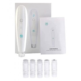 Microneedling Pen H2 Électrique Pen Sans Fil Automatique Sérum Applicateur Pour Soin De La Peau, Anti Cellulite, Anti-Rides, 
