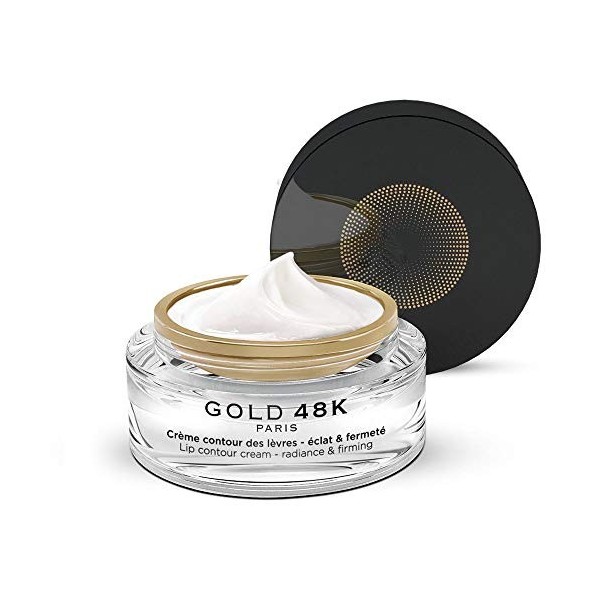 GOLD 48K - Crème contour des lèvres éclat et fermeté - Or Pur + Acide Hyaluronique - 15ml