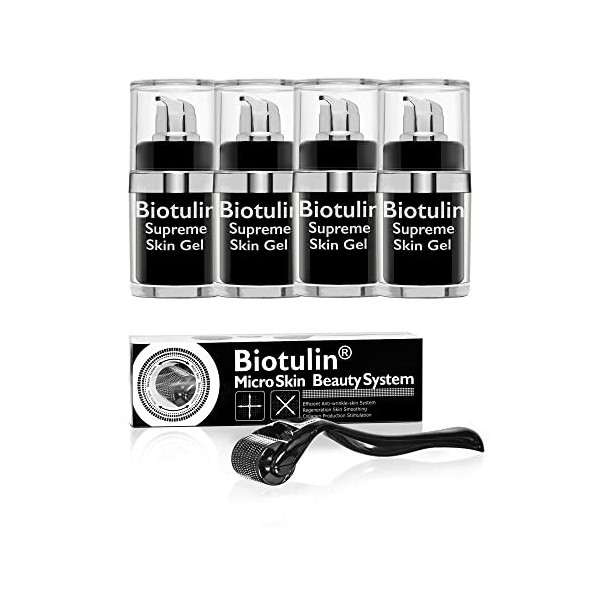 Biotulin VIP Special Gel avec Rouleau de Peau 60 ml