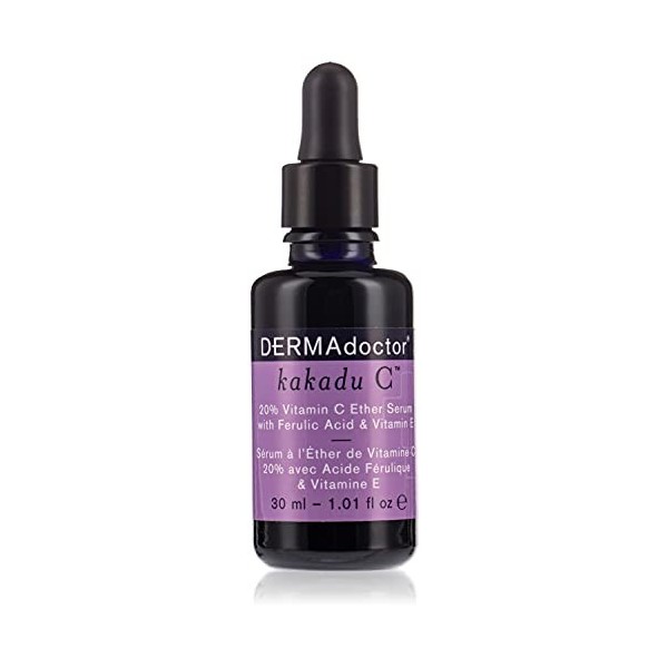 DERMAdoctor Kakadu 20282-7 Sérum à la vitamine C avec acide férulique et vitamine E, 30 ml