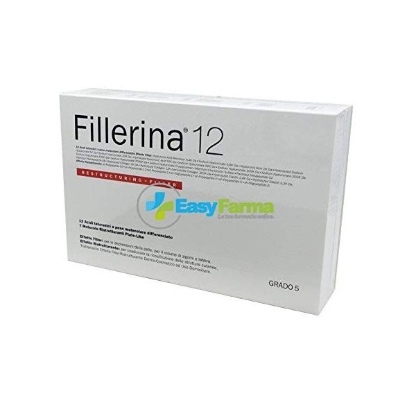 New Labo Fillérine 12 rénovation-filler traitement effet remplissage et remplissage grade 5 visage 2 x 30 ml