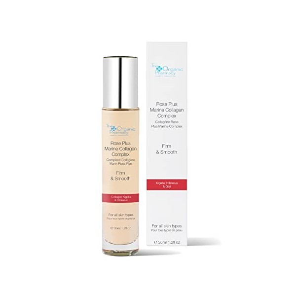 The Organic Pharmacy Age Renewal Rose Plus Complexe au collagène marin pour tous les types de peaux 33,5 g