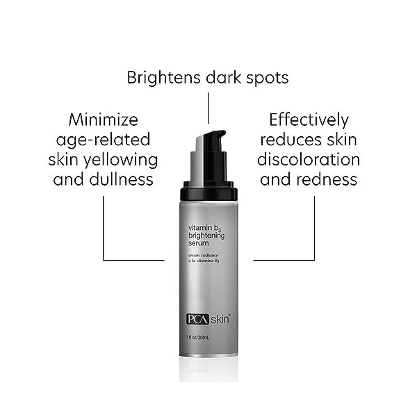 PCA Skin Vitamin B3 Brightening Serum for Unisex 1 oz Serum