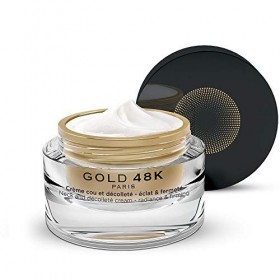 GOLD 48K - Crème cou & décolleté éclat et fermeté - Or Pur + Acide Hyaluronique - 50ml