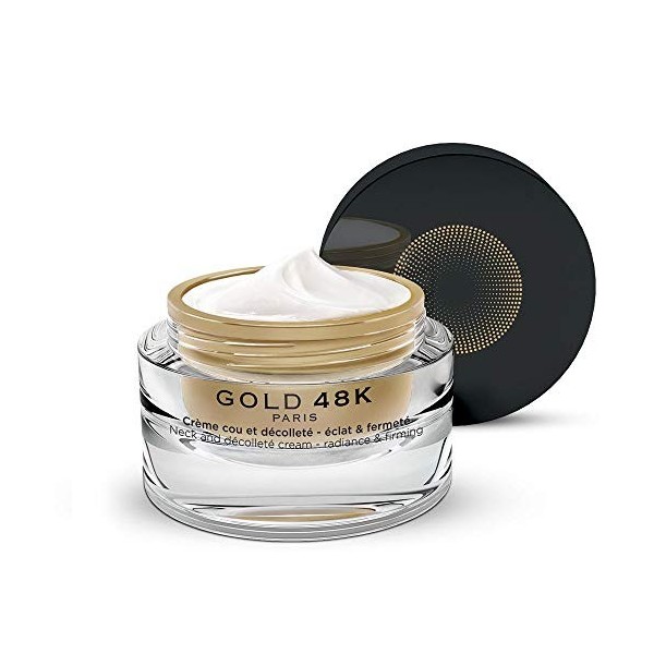 GOLD 48K - Crème cou & décolleté éclat et fermeté - Or Pur + Acide Hyaluronique - 50ml