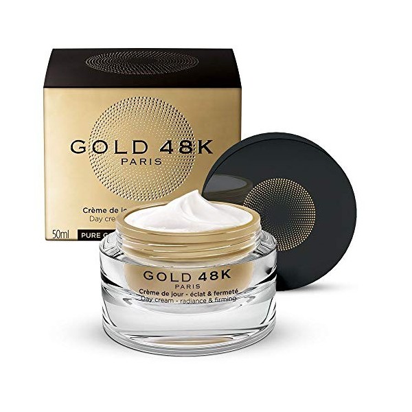 GOLD 48K - Crème de jour éclat et fermeté - Or Pur + Acide Hyaluronique - 50ml