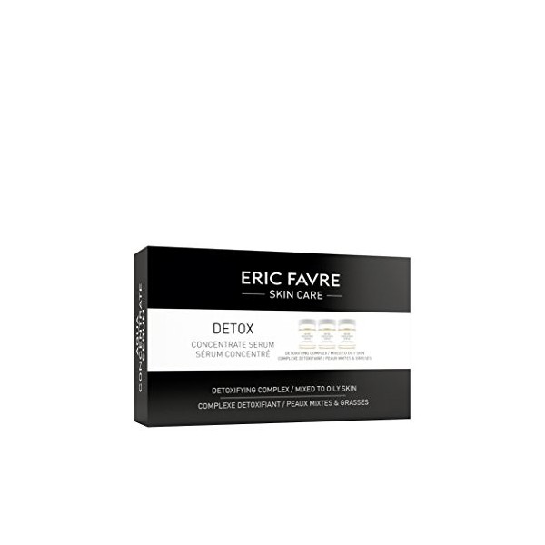 Eric Favre Skin Care Detox Sérum Concentré 10 Ampoules