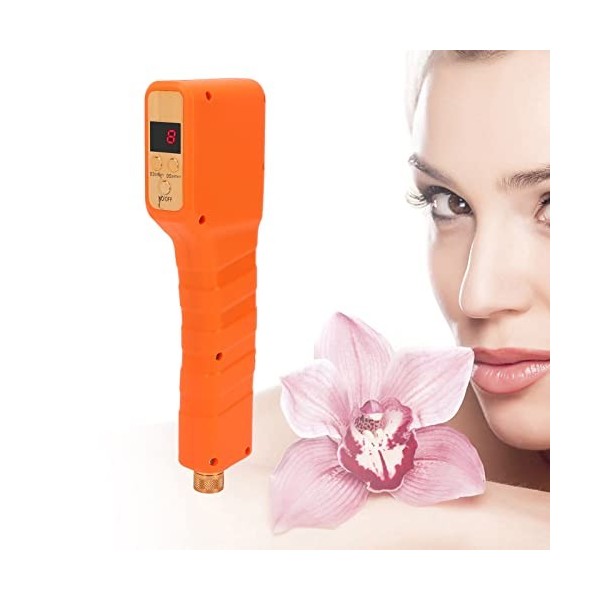 Stylo Dinjection Hyaluronique Automatique Peau Portable Raffermissant Stylo Dinjection électrique Orange Pour Adulte