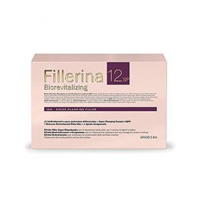 Labo Fillerina 12 SP Biorevitalizing Super Plumping Filler Traitement Visage Gel Super Rolpant + Voile Nourrissante Grade 3