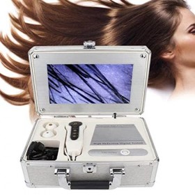 Détecteur De Follicules Pileux Du Cuir Chevelu, Écran Lcd Haute Définition De 10,1 Pouces, Analyseur De Peau Et De Cheveux Po