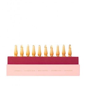 MZ SKIN | Ampoules Glow Boost | Soin de la peau 5 jours | Sérum de vitamine C | Végétalien