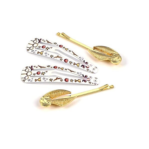 Harry Potter Hair Clips Golden Snitch