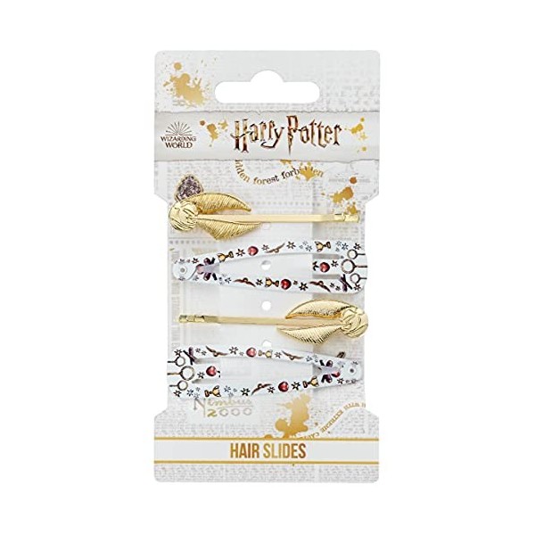 Harry Potter Hair Clips Golden Snitch