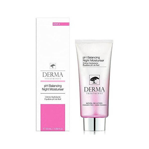 Derma Treatments - Crème Hydratante de Nuit Rééquilibrante - 50ml