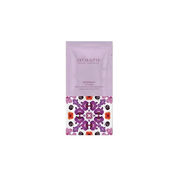 Atashi Supernight Lift Mask Single Dose, régénérateur de nuit raffermissant, 8ml