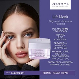 Atashi Supernight Lift Mask Single Dose, régénérateur de nuit raffermissant, 8ml