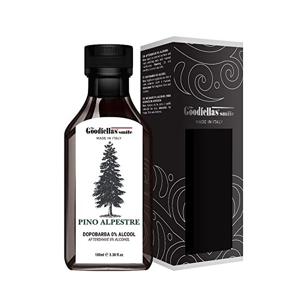 The Goodfellas smile Liquide après-barbe Pino Alpestre zero alcool 100 ml