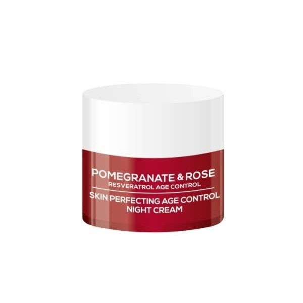 Biofresh cosmetics Via Natural crème de nuit régénérante à lhuile de grenade et de rose,resvératrol,anti-âge,night cream 50 