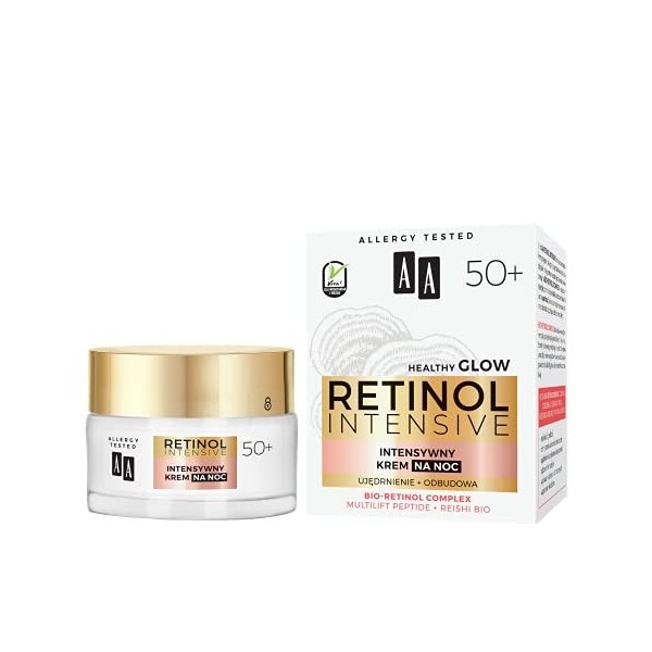 AA Rétinol Intensive 50+ crème de nuit intensive raffermissement+restauration 50 ml