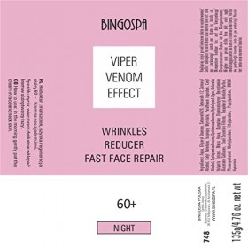 BINGOSPA Viper Venom Effect Crème de nuit anti-âge 60 + 135 g