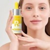 nuit pour le visage, Hydratant Skin Stay Up Late Essence, Hydratant pour le visage à lvitamine C et fluides réparateurs Rest