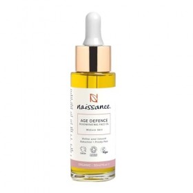 Naissance Age Defence Huile Visage | Sérum Visage Anti-Âge au Bakuchiol et à lHuile de Figue de Barbarie 30 ml