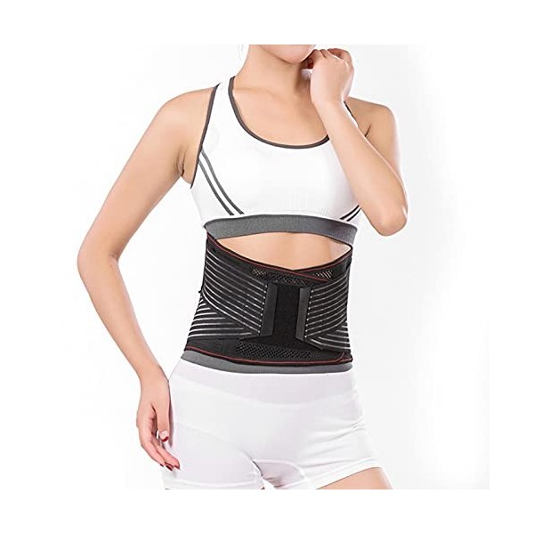 Bande de taille, ceinture auto-chauffante, matériau en polyester 4 tailles différentes Flexibilité Confort pour le bureau à d