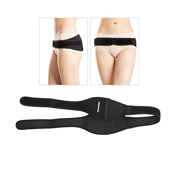 Ceinture de correction pelvienne en tissu à haute élasticité facile à utiliser, taille libre pour quatre saisons, épaisseur m