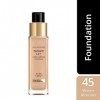  045 Warm Almond - Max Factor Long Lasting Radiant Lift Foundation, SPF 30 and Hyaluronic Acid, 045 Warm Almond