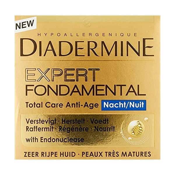 Diadermine Expert Fondamental Crème de nuit 50 ml