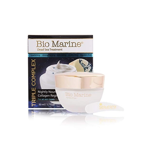 Sea of Spa Bio Marine Collagène Crème de Nuit Enrichi en Minéraux de La Mer Morte